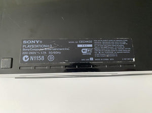 FAULTY Sony PlayStation 3 PS3 80GB Console Black CECHK02