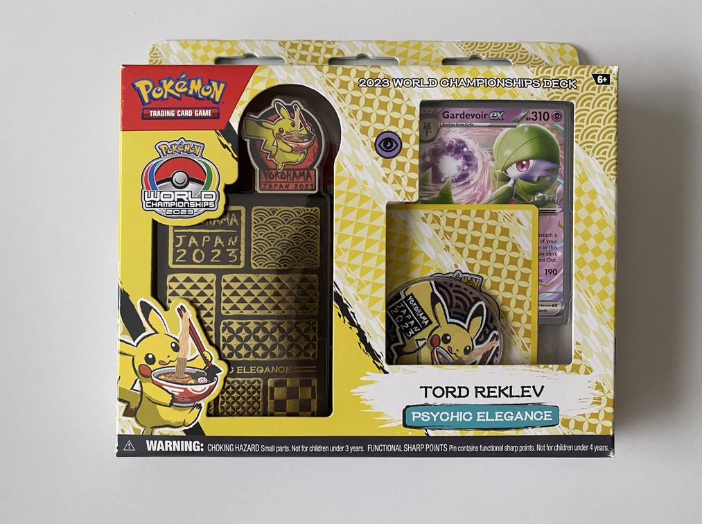 Pokemon TCG 2023 World Championship Deck Tord Reklev Psychic Elegance