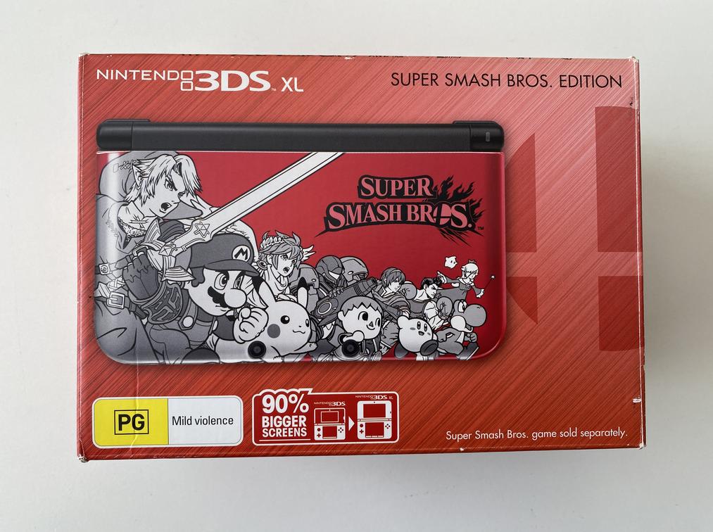 Nintendo 3DS XL Console Super Smash Bros Edition Boxed