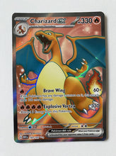 Load image into Gallery viewer, Charizard EX 183/165 Holo Ultra Rare Pokemon 151 NM English
