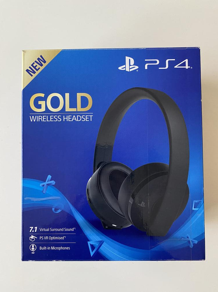 Playstation Wireless Stereo Headset Headset Ps4 Wireless Gold