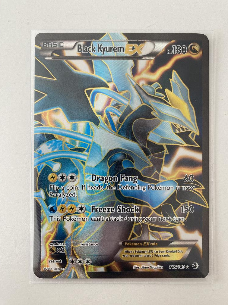 Black Kyurem EX 145/149 Rare Ultra Holo Boundaries Crossed