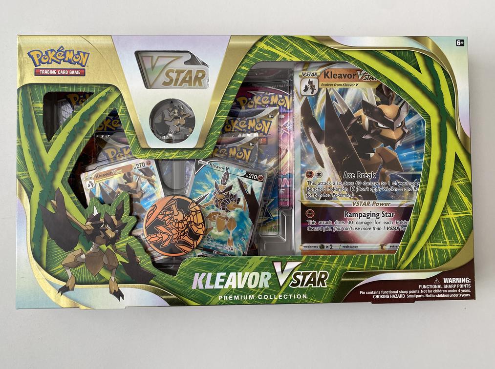 Pokemon TCG Origin Forme Kleavor VSTAR Premium Collection