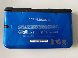 Nintendo 3DS XL Console Pokemon X Y Xerneas and Yveltal Blue Boxed