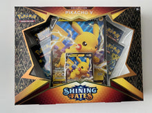 Load image into Gallery viewer, Pokemon TCG Shining Fates Pikachu V Collection