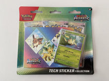 Load image into Gallery viewer, Pokemon TCG Prismatic Evolutions Tech Sticker Collection 3 Set