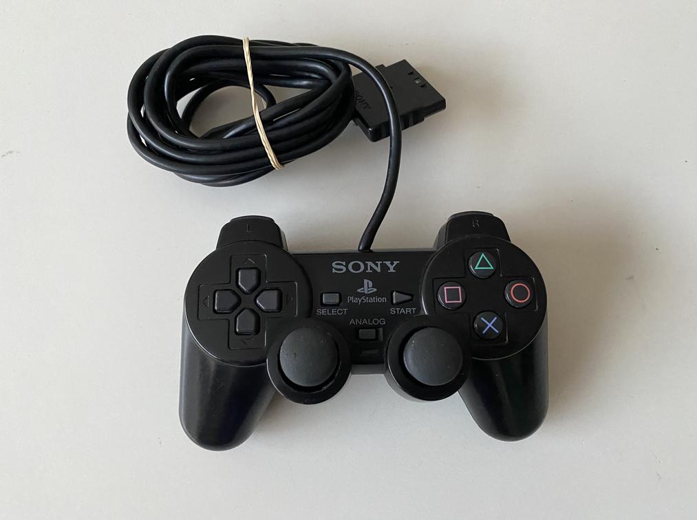 (PS2) Wired Controller for Sony PlayStation 2 - Black