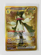 Load image into Gallery viewer, Meowscarada EX 271/193 Gold Hyper Rare Paldea Evolved
