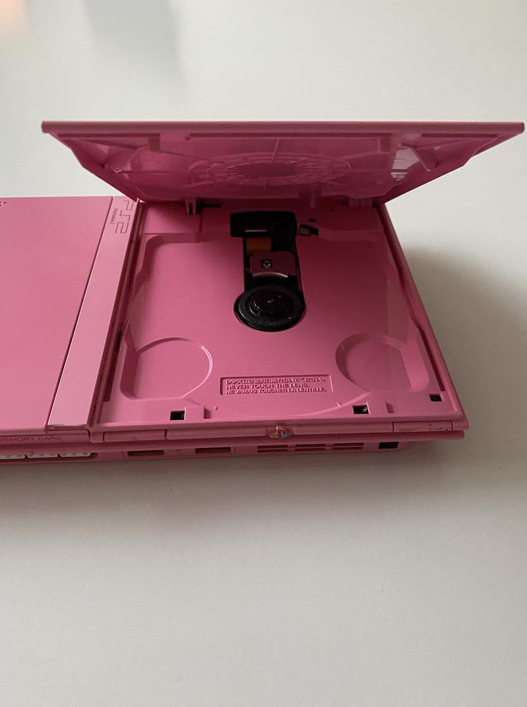 FAULTY Sony PlayStation 2 PS2 Slim Console Pink SCPH-77002 FAULTY Sony PlayStation 2 PS2 Slim Console Pink SCPH-77002