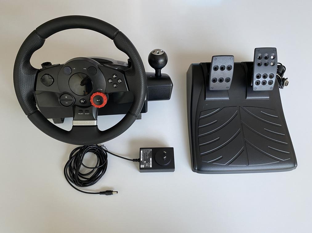 Logitech Driving Force GT Force Feedback Wheel and Pedal for PC & PS3