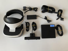 Load image into Gallery viewer, Sony PlayStation 4 PS4 PS VR Virtual Reality Headset Camera Bundle V1 CUH-ZVR1