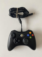 Load image into Gallery viewer, Microsoft Xbox 360 Wired Controller Black