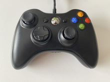 Load image into Gallery viewer, Microsoft Xbox 360 Wired Controller Black