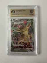 Load image into Gallery viewer, Leafeon VMAX 003/069 Full Art Eevee Heroes CGA 10 Pristine+ Gold Label Japanese