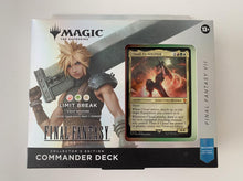 Load image into Gallery viewer, Limit Break Collector's Edition Commander Deck Final Fantasy VII MTG
