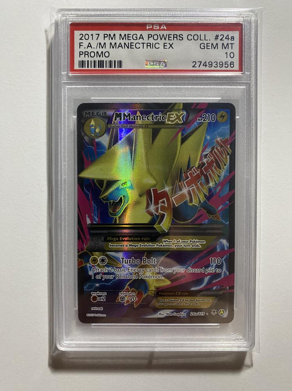 M Manectric EX 24a/119 Mega Powers Collection Promo PSA 10