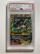 Load image into Gallery viewer, M Rayquaza EX 98/98 Ancient Origins PSA 9
