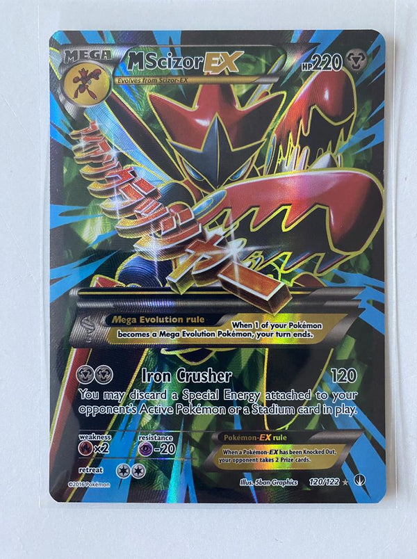 M Scizor EX 120/122 Full Art XY Breakpoint