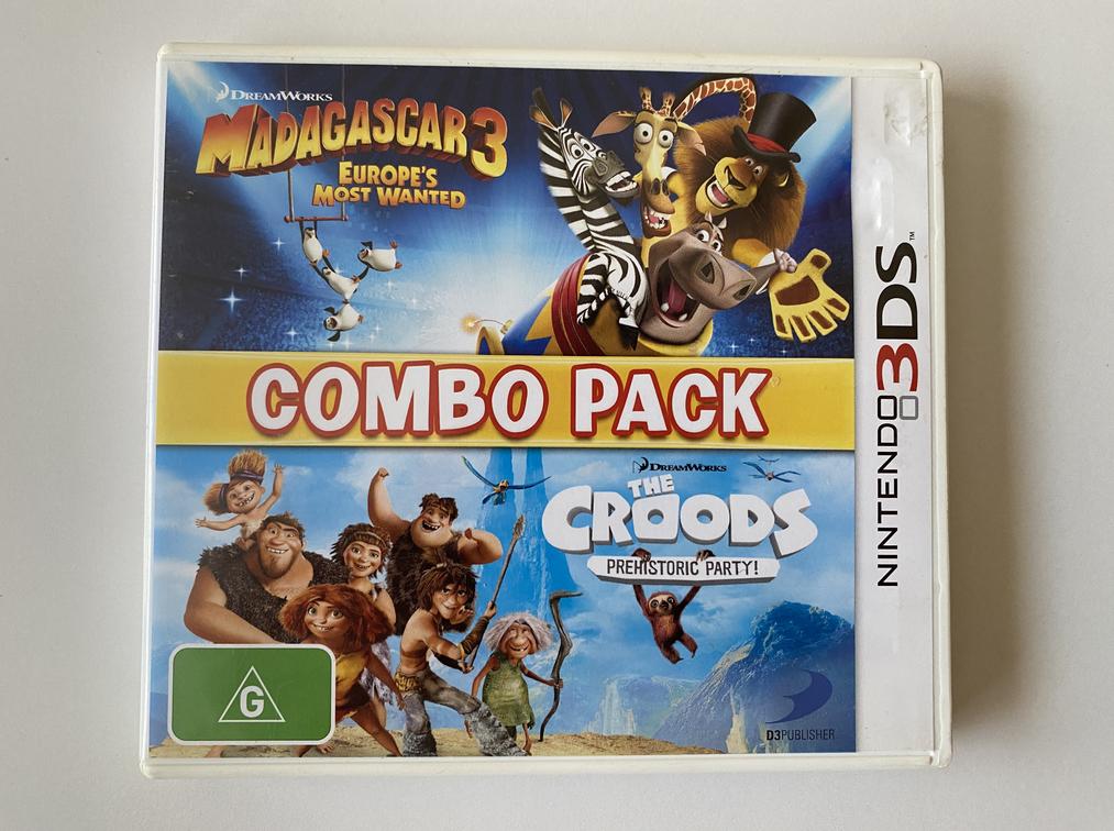 Madagascar 3 + The Croods Combo Pack