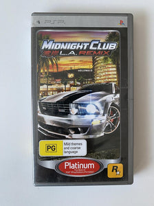 MIDNIGHT CLUB L.A. REMIX (AVEC NOTICE) - SONY PSP - JEU PAL MIDNIGHT CLUB L.A. REMIX (AVEC NOTICE) - SONY PSP - JEU PAL