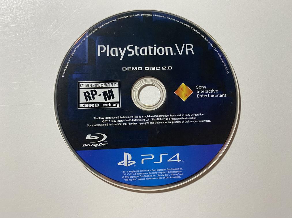 PS VR Demo Disc 2.0