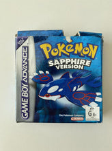 Load image into Gallery viewer, Pokemon Sapphire Version Boxed NO GAME - BOX ONLY