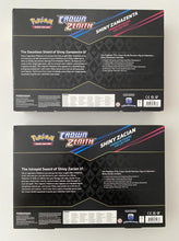 Load image into Gallery viewer, Pokemon TCG Shiny Zacian &amp; Zamazenta Premium Figure Collection Pair