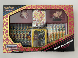 Pokemon TCG Shiny Zacian & Zamazenta Premium Figure Collection Pair