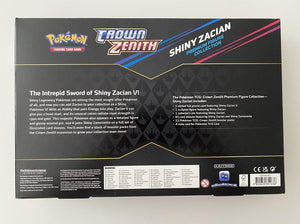 Pokemon TCG Shiny Zacian & Zamazenta Premium Figure Collection Pair