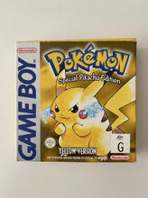 Load image into Gallery viewer, Pokemon Yellow Special Pikachu Edition Boxed CIB