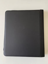 Load image into Gallery viewer, Premium Toploader Zip Binder 9 Pockets Fits 324 Toploaders Black