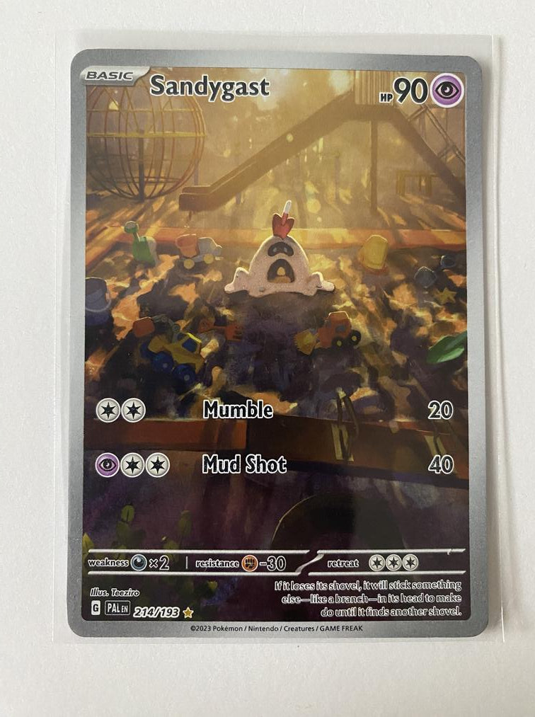 Sandygast 214/193 Illustration Rare Paldea Evolved
