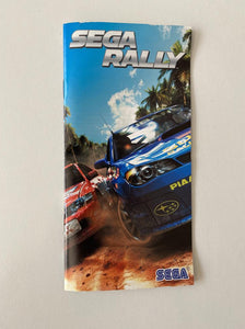 Sega Rally Case and Manual Only - Game Not Included