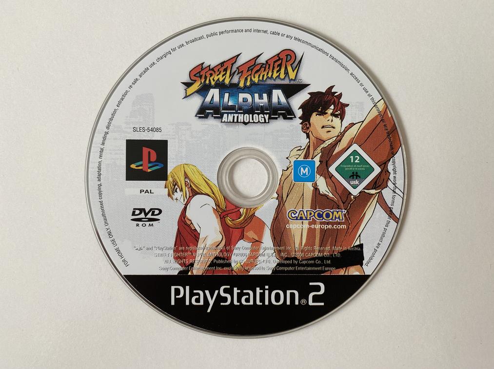 STREET FIGHTER alpha anthology ps2 - Collection STREET FIGHTER alpha anthology ps2 - Collection