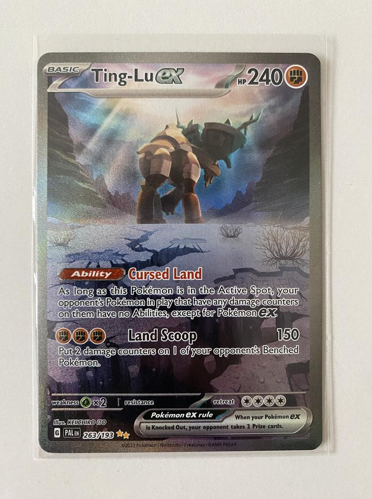 Ting-Lu EX 263/193 Special Illustration Rare Paldea Evolved