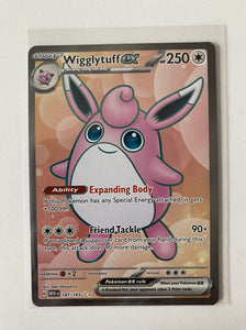 Wigglytuff EX 187/165 Holo Ultra Rare Scarlet & Violet 151
