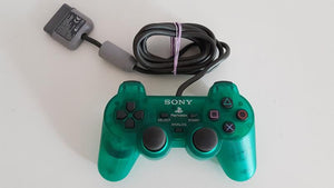 Sony PlayStation 1 PS1 Controller Clear Transparent Green