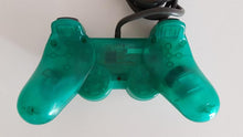 Load image into Gallery viewer, Sony PlayStation 1 PS1 Controller Clear Transparent Green