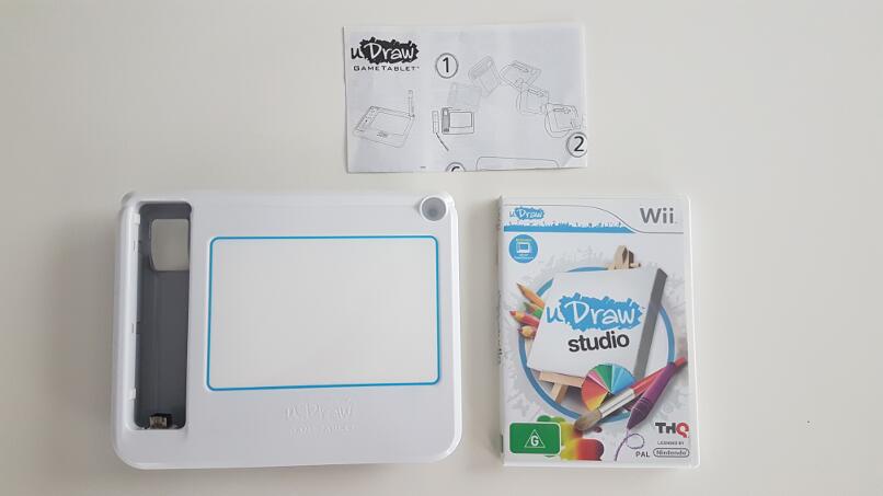 Nintendo Wii Draw Game Tablet And U Draw Studio Game