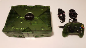 Original Xbox Console Translucent Green Halo Special Edition Bundle