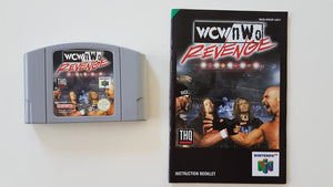 WCW nWo Revenge (Cartridge and manual)