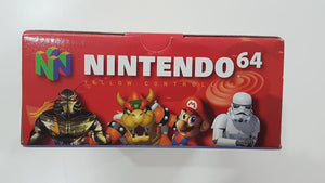 Nintendo 64 Controller Yellow Boxed