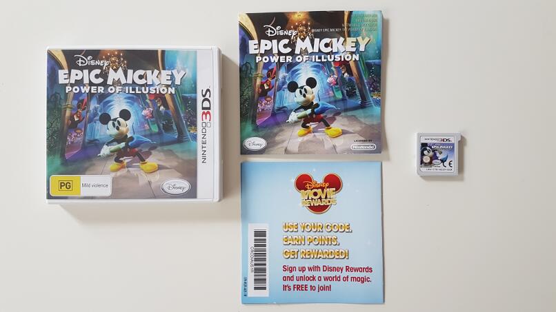 Epic Mickey: Power of Illusion - Nintendo 3DS (SEMINOVO)
