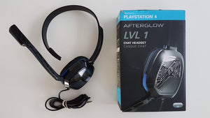 Afterglow LVL 1 Chat Headset for PS4