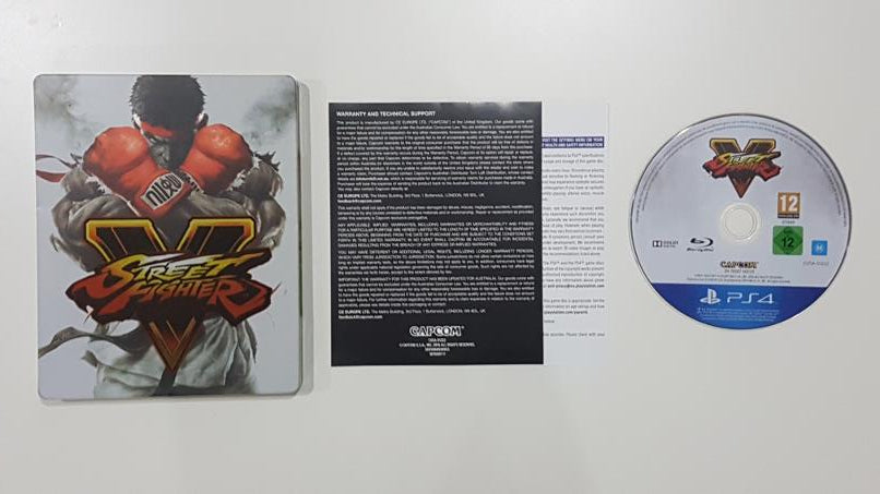 Street Fighter V Steelbook Edition