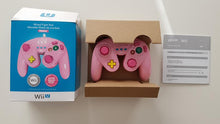 Load image into Gallery viewer, Princess Peach Nintendo Wii U Wired Fight Pad Boxed
