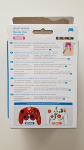 Princess Peach Nintendo Wii U Wired Fight Pad Boxed