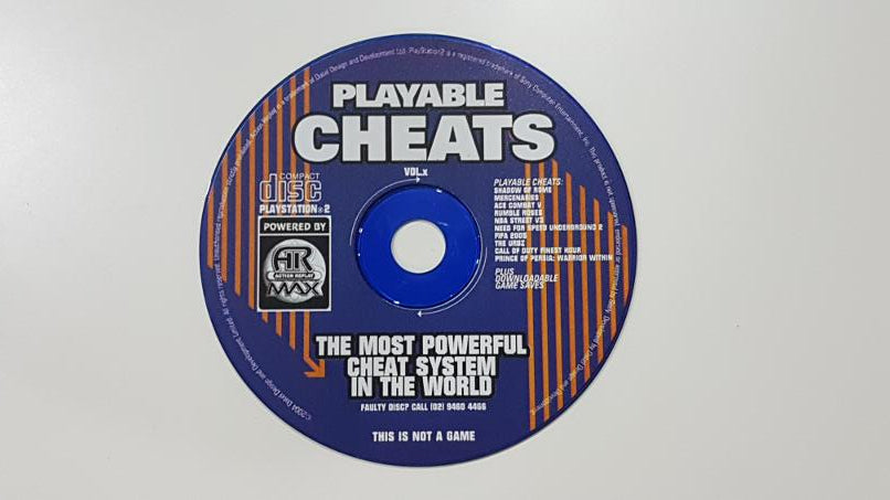 Playable Cheats Vol. X (Disc only)