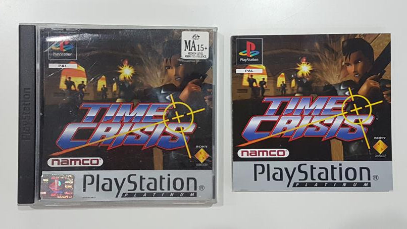Time Crisis Case and Manual Only
