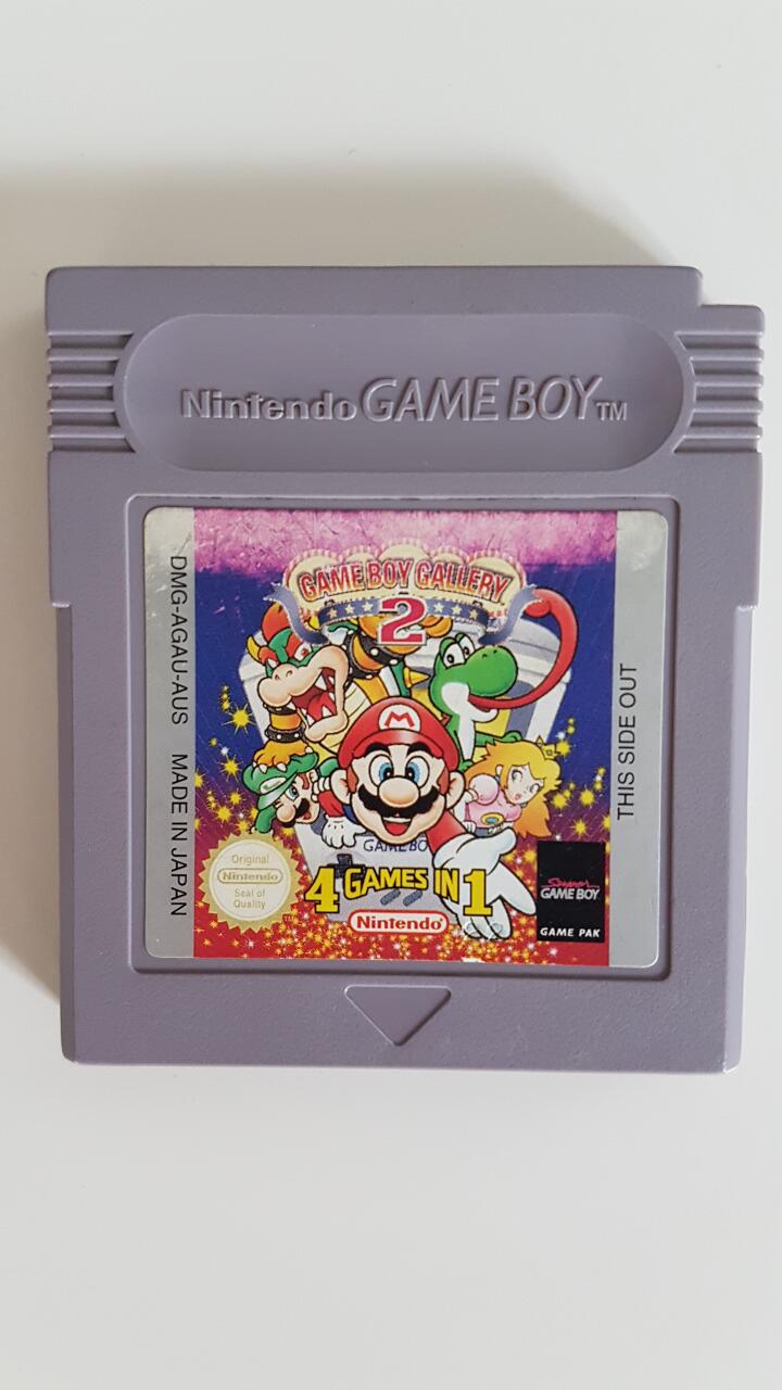 Game Boy Gallery 2 4 Games In 1